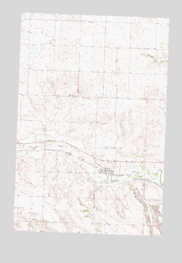 Zap, ND USGS Topographic Map