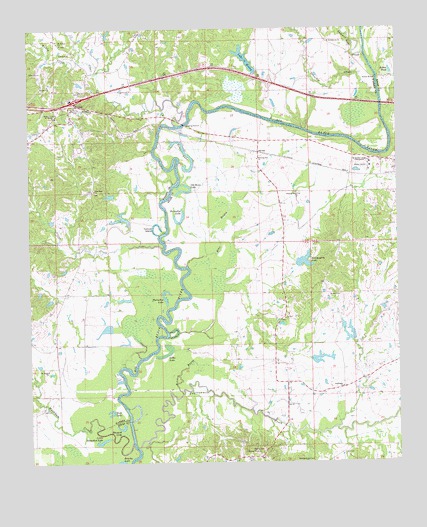 Bovina, MS USGS Topographic Map