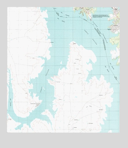 Zapata SE, TX USGS Topographic Map