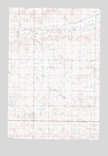 Zeeland SW, SD USGS Topographic Map