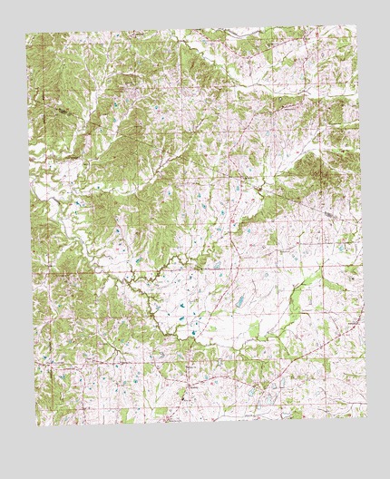 Zeiglerville, MS USGS Topographic Map