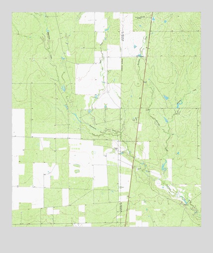 Zella, TX USGS Topographic Map