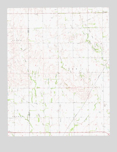 Zenda SE, KS USGS Topographic Map