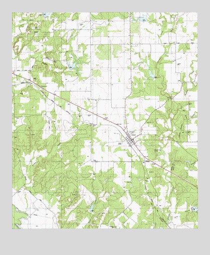 Zephyr, TX USGS Topographic Map