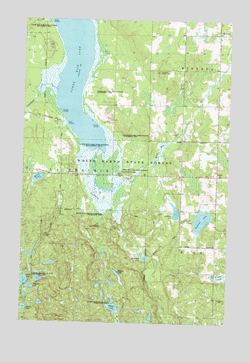 Zerkel, MN USGS Topographic Map