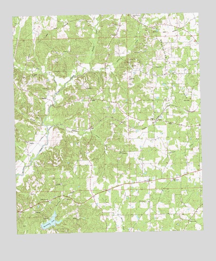 Zetus, MS USGS Topographic Map