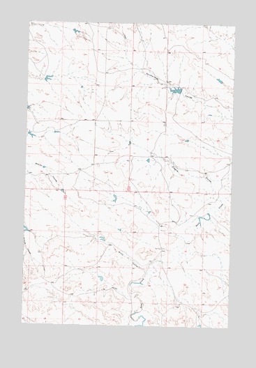 Ziegele Coulee, MT USGS Topographic Map
