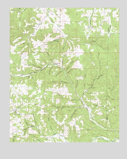 Zinc, AR USGS Topographic Map