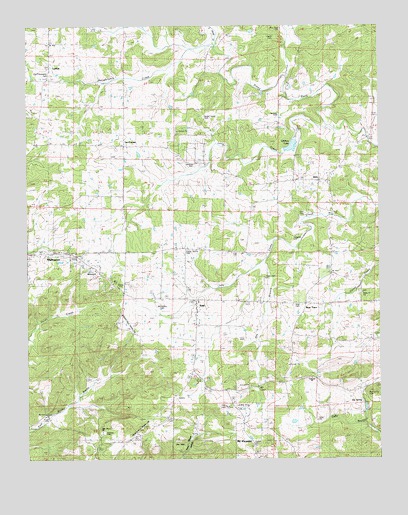 Zion, AR USGS Topographic Map