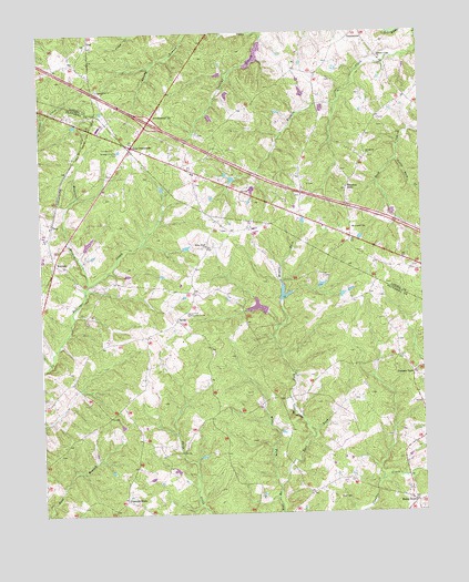 Zion Crossroads, VA USGS Topographic Map