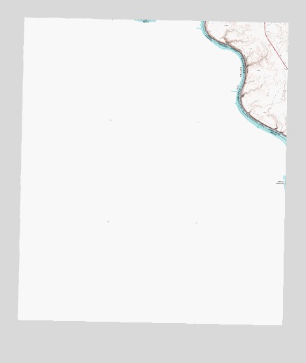 Zuberbueler Bend NW, TX USGS Topographic Map