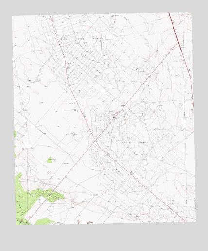 7 L Ranch, TX USGS Topographic Map