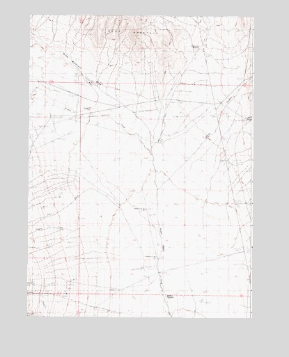 Bowden Waterhole, OR USGS Topographic Map