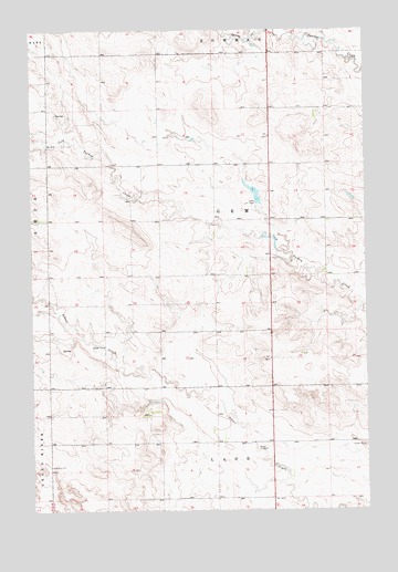 Bowman SW, ND USGS Topographic Map