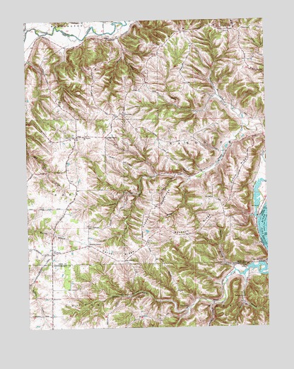 Aberdeen, IN USGS Topographic Map