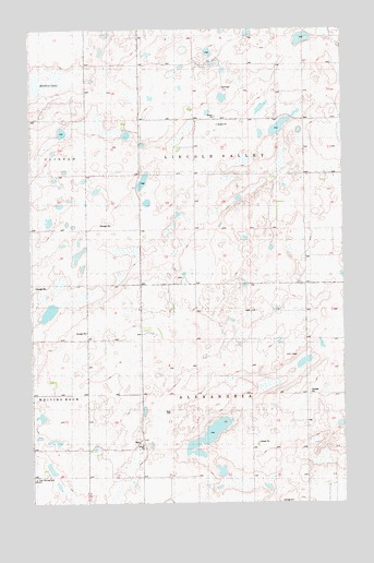 Alexandria, ND USGS Topographic Map