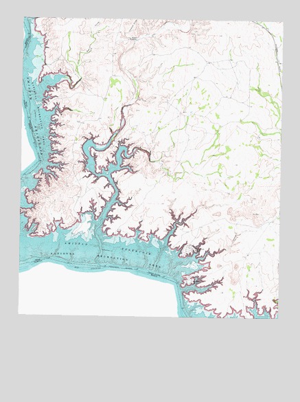 Box Canyon, TX USGS Topographic Map