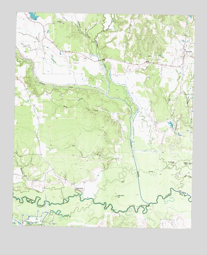 Boxelder, TX USGS Topographic Map