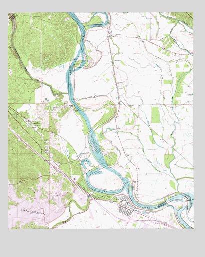Boyce, LA USGS Topographic Map