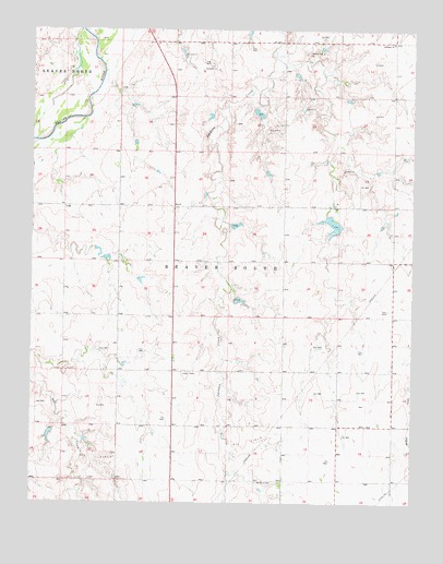 Boyd, OK USGS Topographic Map