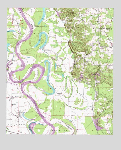 Boyd Hill, AR USGS Topographic Map