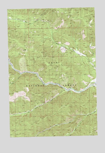 Boyd Mountain, MT USGS Topographic Map