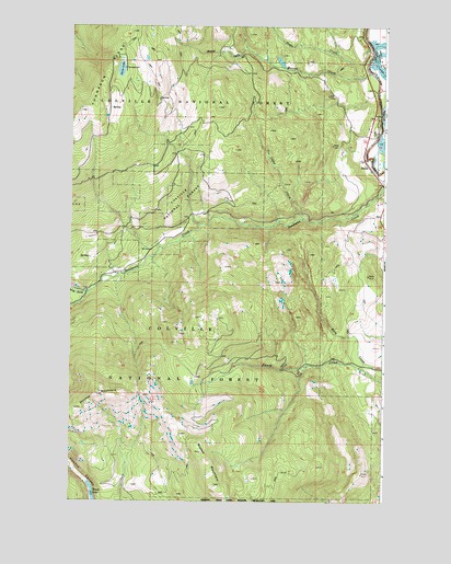 Boyds, WA USGS Topographic Map
