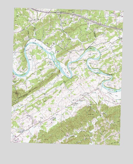 Boyds Creek, TN USGS Topographic Map