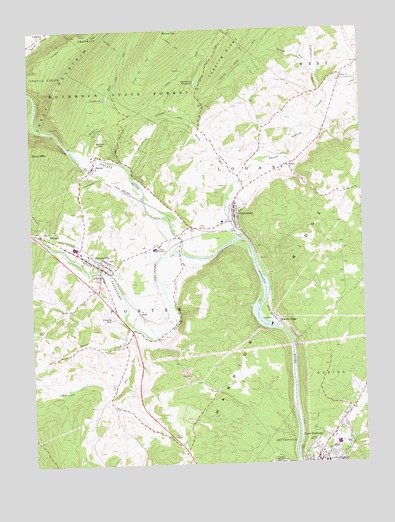 Alexandria, PA USGS Topographic Map