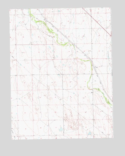 Boyero, CO USGS Topographic Map