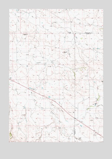 Boyes, MT USGS Topographic Map