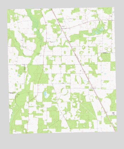Boykin, GA USGS Topographic Map
