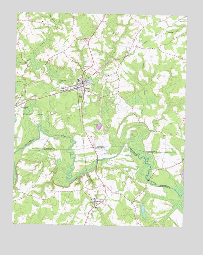 Boykins, VA USGS Topographic Map