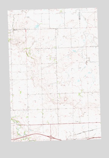 Boyle, ND USGS Topographic Map