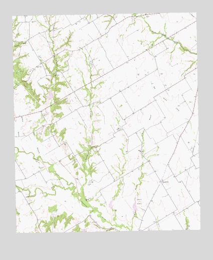 Boz, TX USGS Topographic Map