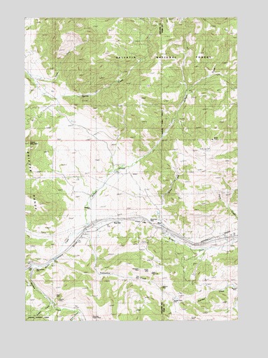 Bozeman Pass, MT USGS Topographic Map