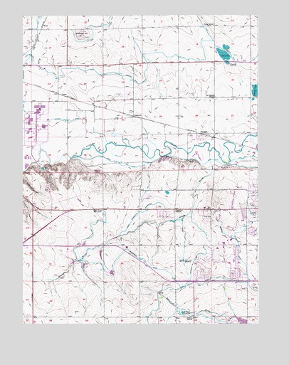 Bracewell, CO USGS Topographic Map