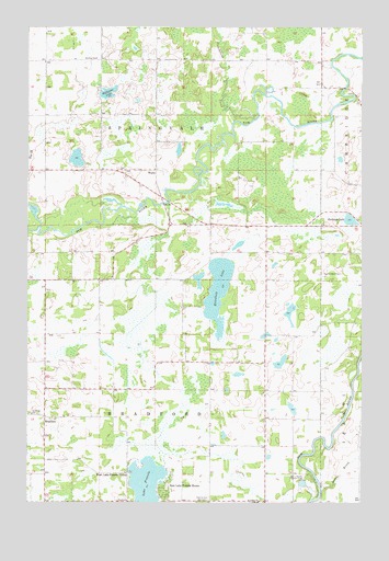 Bradford, MN USGS Topographic Map