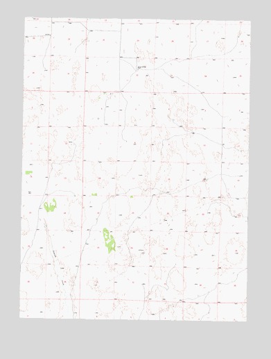 Brady NW, NE USGS Topographic Map