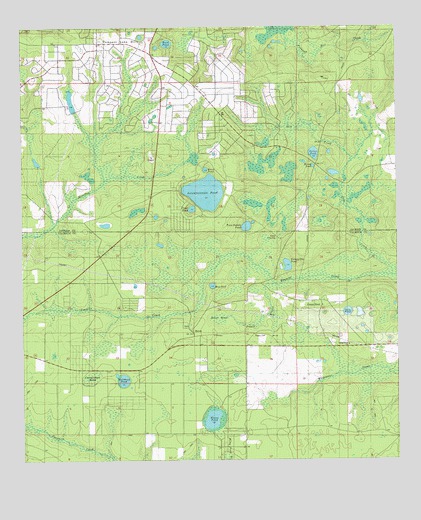 Alford SE, FL USGS Topographic Map