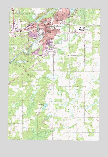 Brainerd, MN USGS Topographic Map