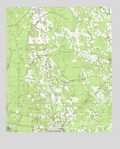 Branchville North, SC USGS Topographic Map