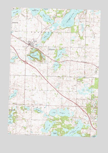 Brandon, MN USGS Topographic Map