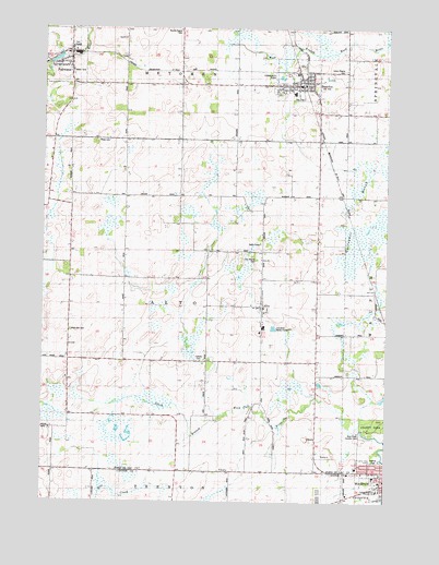 Brandon, WI USGS Topographic Map