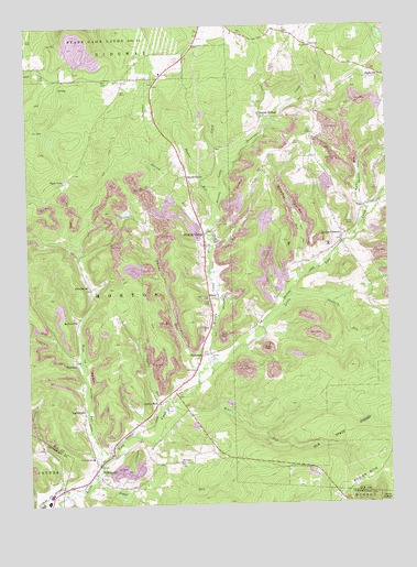 Brandy Camp, PA USGS Topographic Map