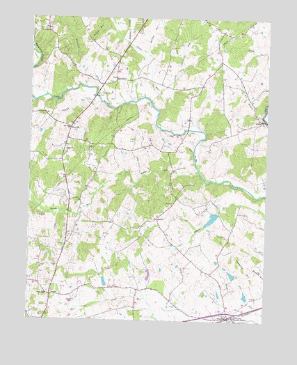 Brandy Station, VA USGS Topographic Map