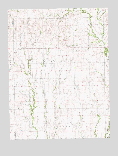 Brantford, KS USGS Topographic Map