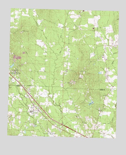 Braxton, MS USGS Topographic Map