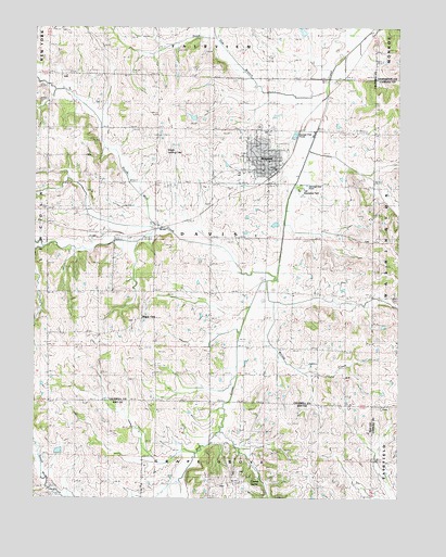 Braymer, MO USGS Topographic Map