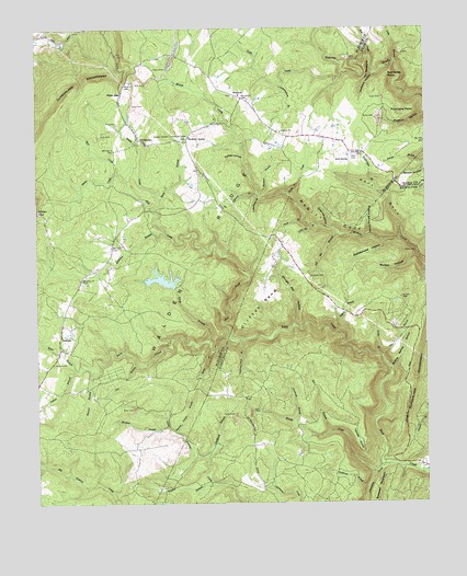 Brayton, TN USGS Topographic Map